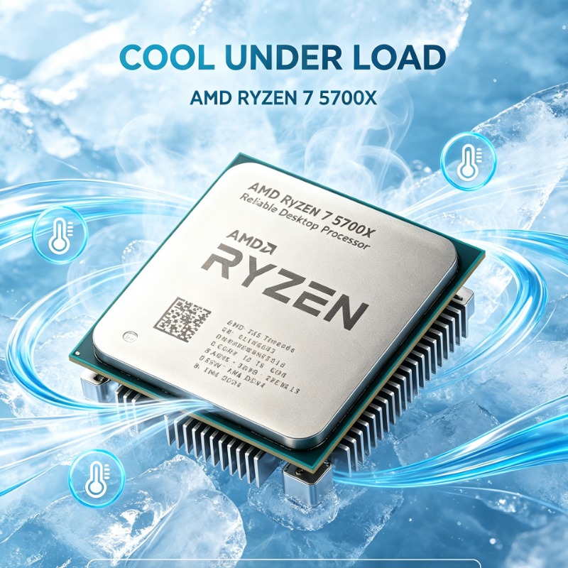 Amd Cpu Ryzen 7 - CPU di ricambio per sistema AM4