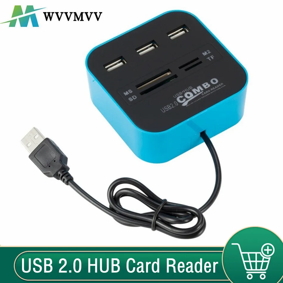Laptop Accessories All In One - Hub USB 2.0 a 3 porte