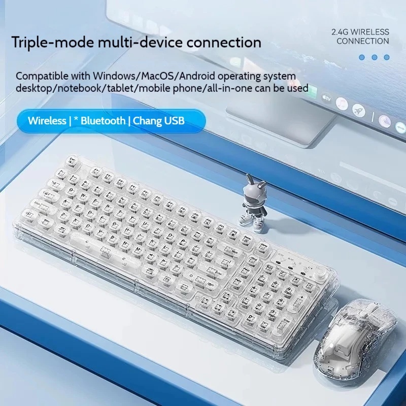 Laptop Accessories Combo - Set Combo Tastiera e Mouse Wireless