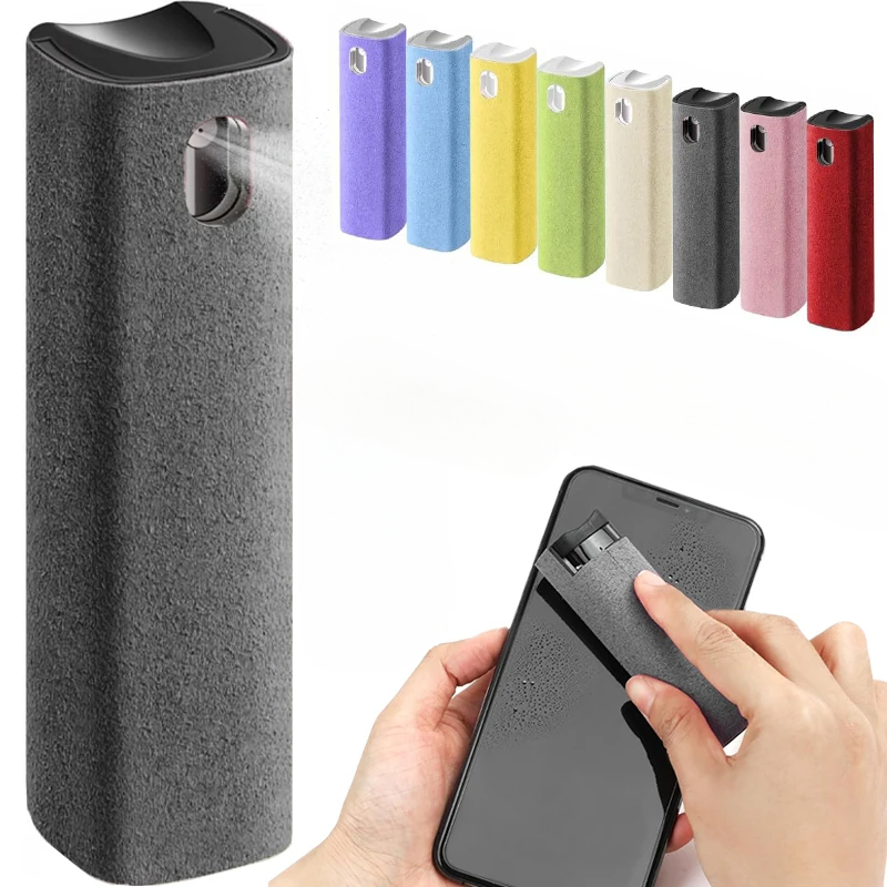 Laptop Accessories Gadgets - Mini Spray Detergente per Schermi, Panno