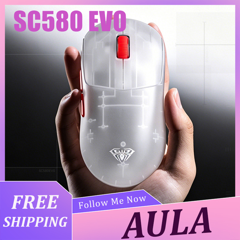 Laptop Accessories Mouse - Mouse AULA SC580 EVO Leggero Wireless