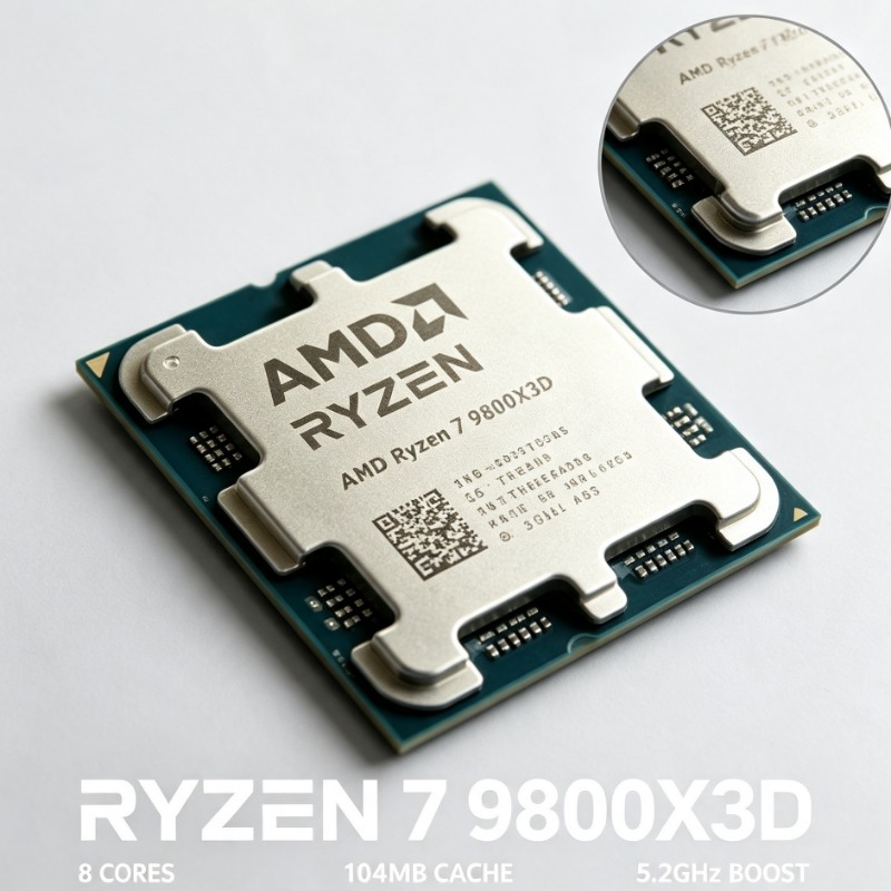 Processore AMD Ryzen 7 9800X3D - Amd Cpu Ryzen 7 recensione e prezzo