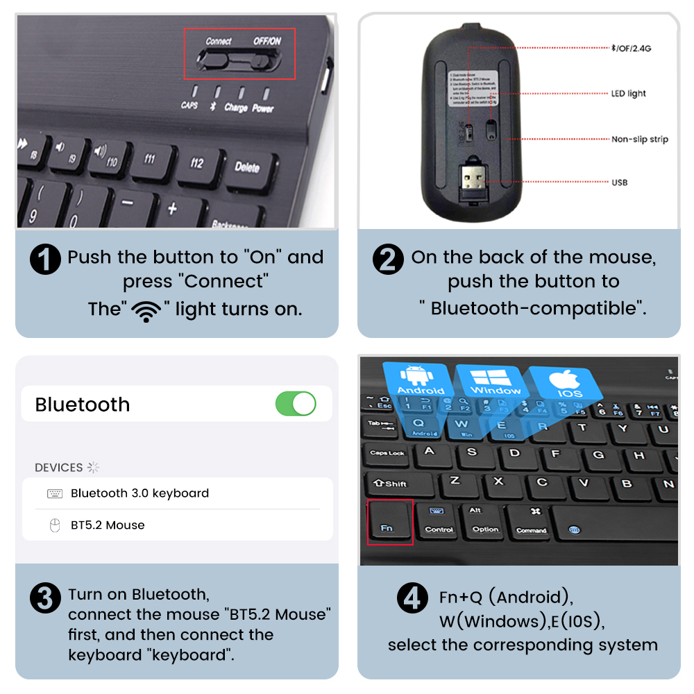 Tastiera wireless spagnola fra - Laptop Accessories Combo recensione e prezzo