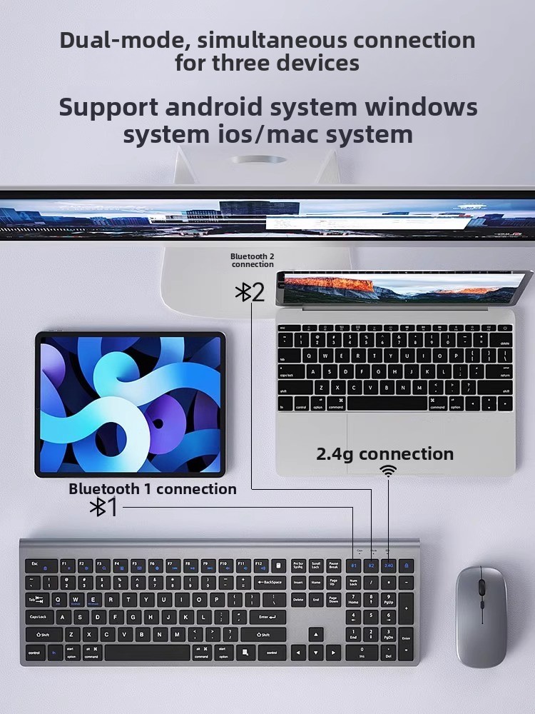 Set Tastiera e Mouse Wireless  - Laptop Accessories Combo recensione e prezzo