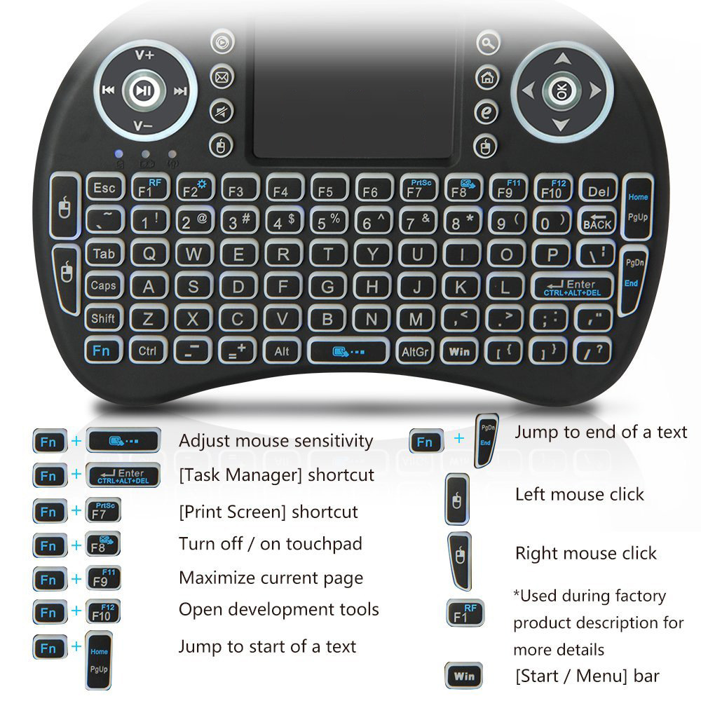 Mini tastiera wireless retroil - Laptop Accessories Combo recensione e prezzo