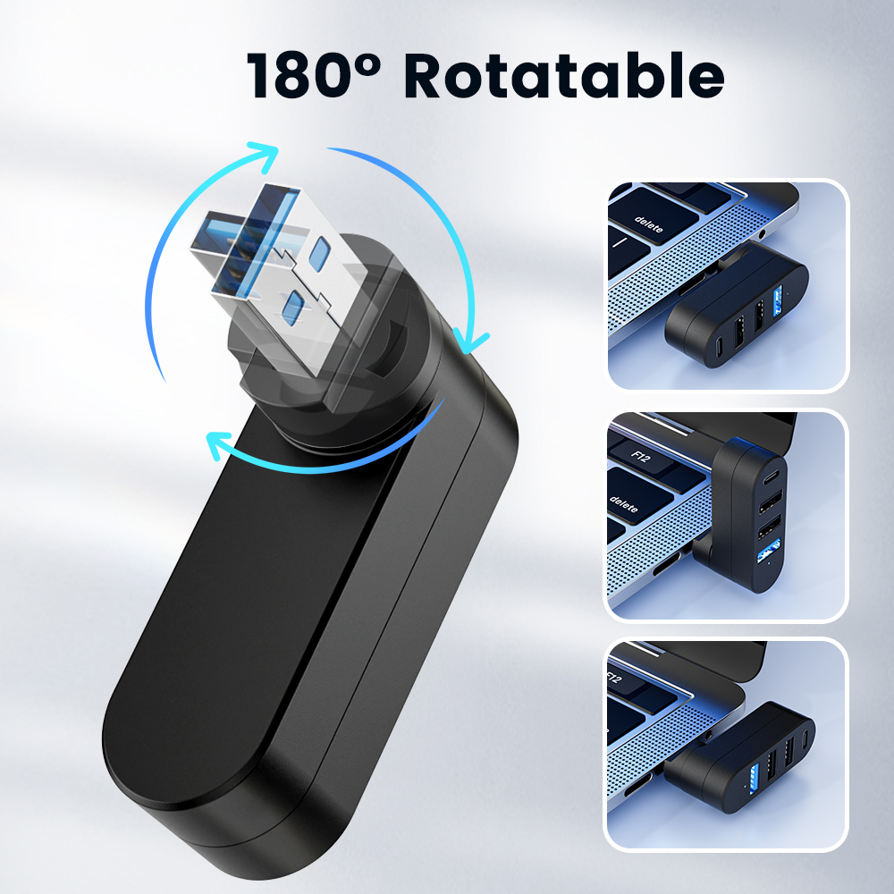 Hub USB 3.0 Mini Splitter Box  - Laptop Accessories Gadgets recensione e prezzo