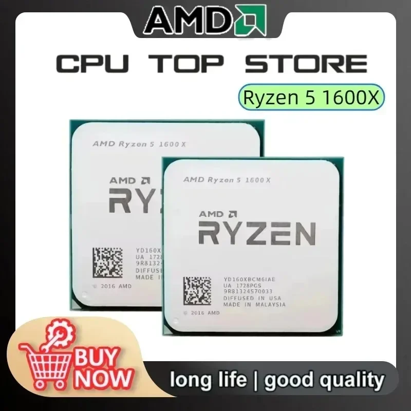 AMD Ryzen 5 1600X Originale e  - Amd Cpu Ryzen 5 recensione e prezzo